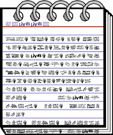 femme Regular animated font preview