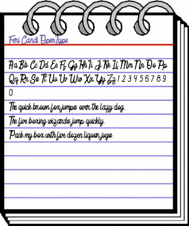 Feri Candi Regular animated font preview Feri Candi Regular animated font preview