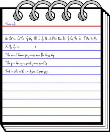 Ferments Regular animated font preview