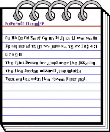 Fernando Regular animated font preview Fernando Regular animated font preview