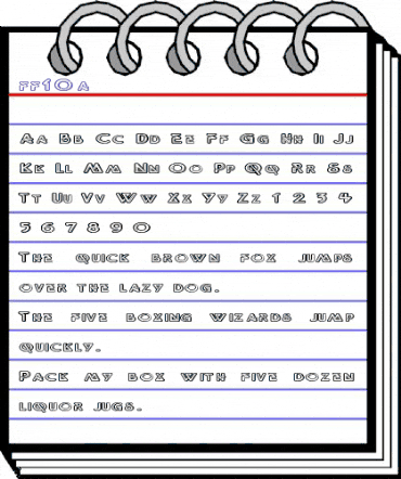 ff10a Normal animated font preview