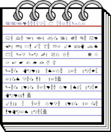 FFDingbats Regular animated font preview FFDingbats Regular animated font preview