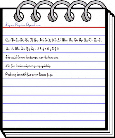 Figaro Regular animated font preview Figaro Regular animated font preview