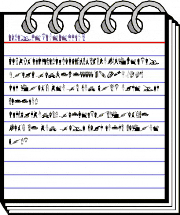 FightersForFreedom Regular animated font preview