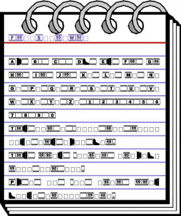 FilmStripWho Regular animated font preview