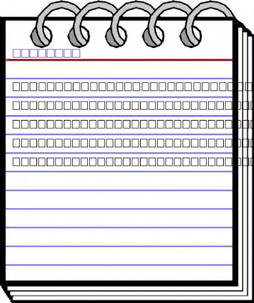 FineLine Regular animated font preview