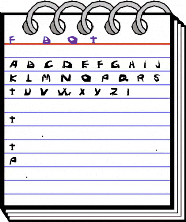 Fingers Bold animated font preview