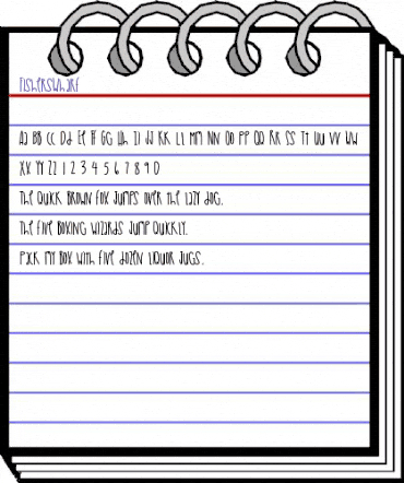 FishersWharf Medium animated font preview