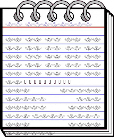 FL Claddagh Regular animated font preview