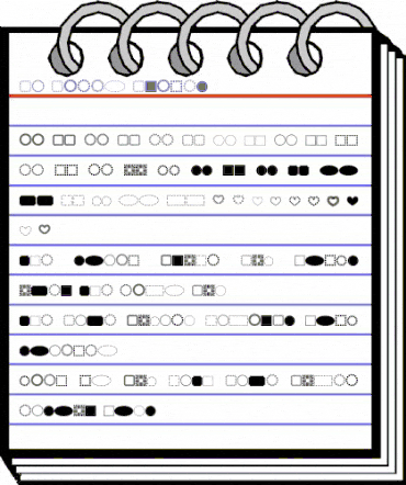 FL Fancy Frames Regular animated font preview