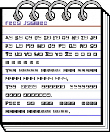 Flak Jacket Regular animated font preview