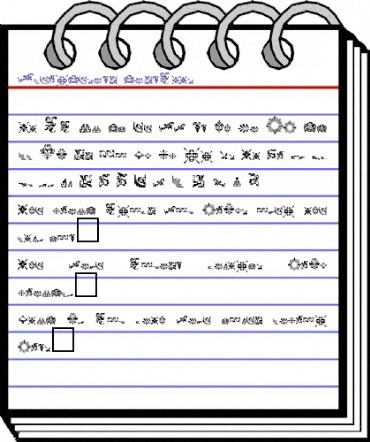 FleurDesign Regular animated font preview