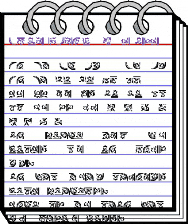 FleuronsGranjon Regular animated font preview