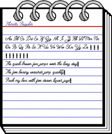Florista Regular animated font preview Florista Regular animated font preview