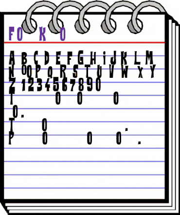 Flowers Kingdom Regular animated font preview