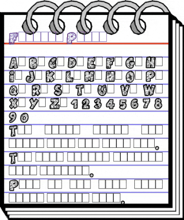 Flowers Power Regular animated font preview