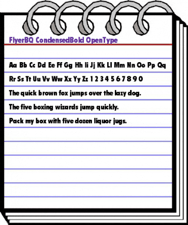 Flyer BQ Regular animated font preview Flyer BQ Regular animated font preview