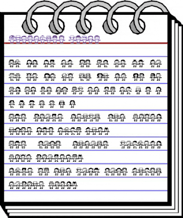 FolkDance white animated font preview