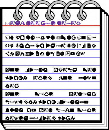 Font Google Color Regular animated font preview