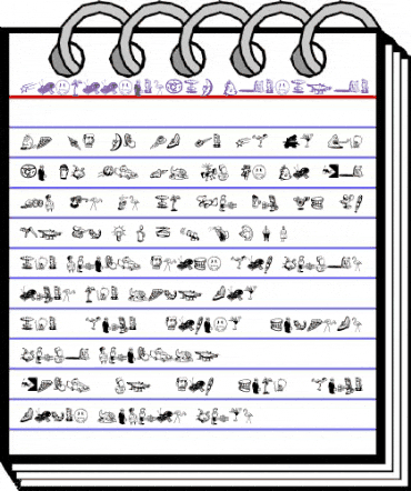 FontooniesITC Regular animated font preview