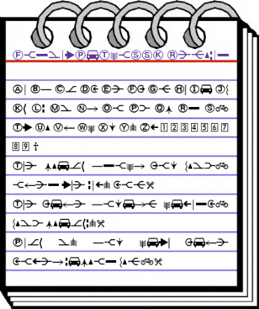 FormatPiTwoSSK Regular animated font preview