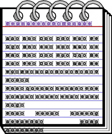 Franklin49 Becker Regular animated font preview