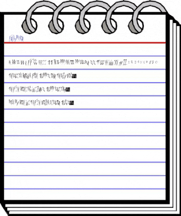 FreakyManor Regular animated font preview