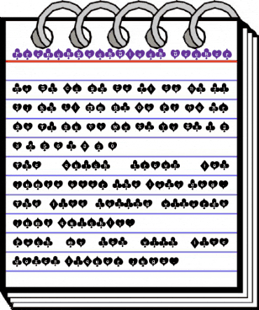 FrenchDeckBlack Becker Normal animated font preview