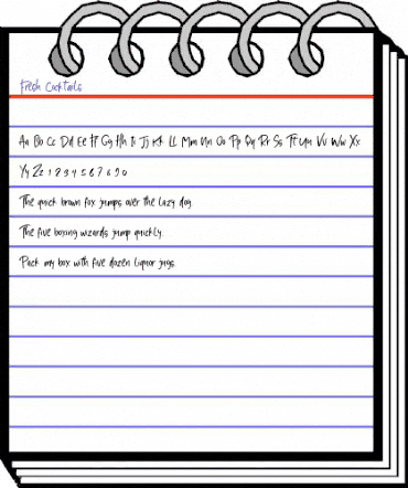 Fresh Cocktails Regular animated font preview Fresh Cocktails Regular animated font preview