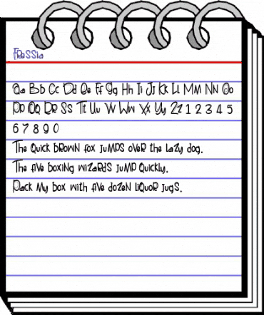 Fressia Regular animated font preview