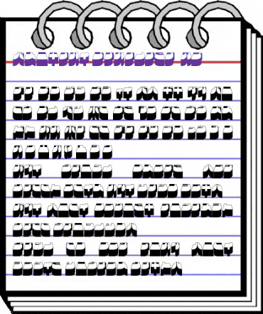 Frigate Katakana - 3D Regular animated font preview