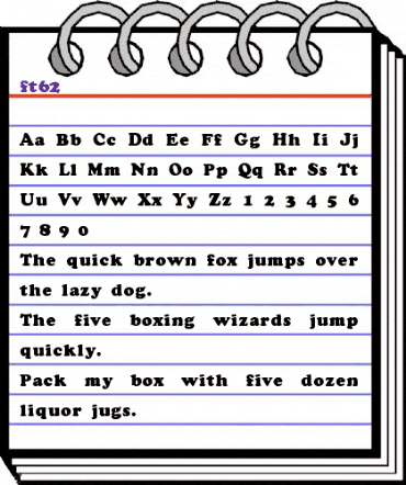 ft62 Regular animated font preview