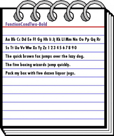 FunctionCondTwo Bold animated font preview FunctionCondTwo Bold animated font preview