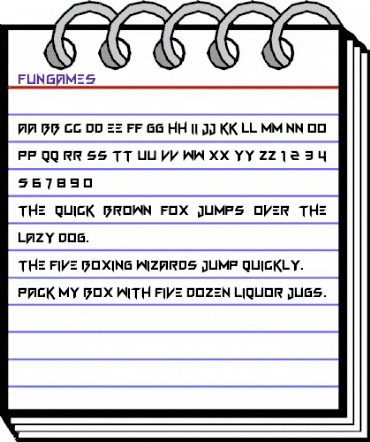 FUN GAMES Regular animated font preview FUN GAMES Regular animated font preview