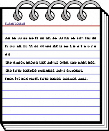 FunkyChip Medium animated font preview