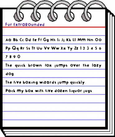 Fur Regular animated font preview