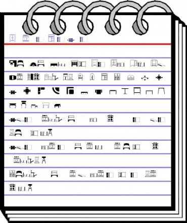 Furniture Regular animated font preview