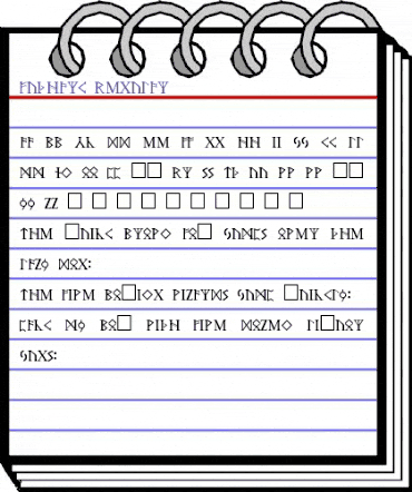 Futhark Regular animated font preview