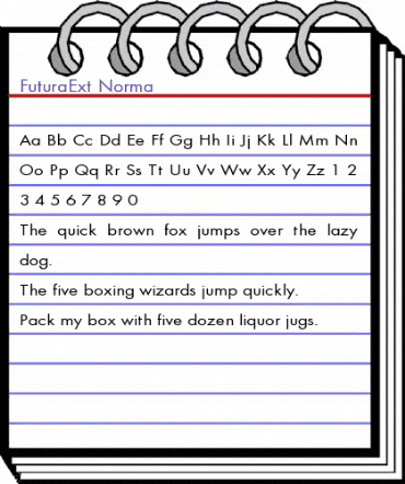 FuturaExt-Norma Regular animated font preview FuturaExt-Norma Regular animated font preview