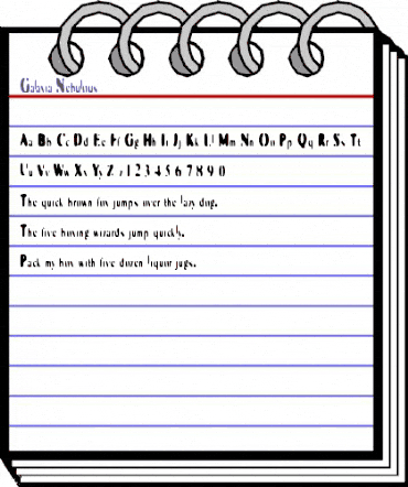 Galaxia Nebulous animated font preview Galaxia Nebulous animated font preview