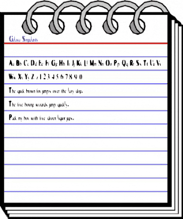 Galaxia Singularity animated font preview