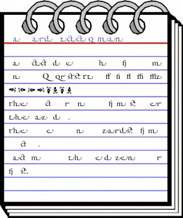 GalliardAltCC Regular animated font preview