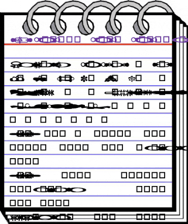 GC Design Ding Dingbat animated font preview GC Design Ding Dingbat animated font preview