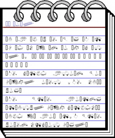 GE Toys Regular animated font preview GE Toys Regular animated font preview