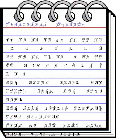 Gelnicarna Regular animated font preview