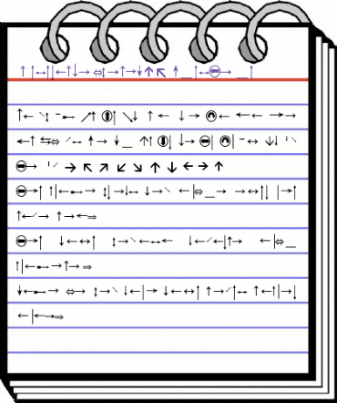 GeneralSymbols P02 animated font preview GeneralSymbols P02 animated font preview