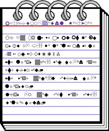 GeneralSymbols P05 animated font preview GeneralSymbols P05 animated font preview