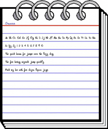 Genoveva Regular animated font preview Genoveva Regular animated font preview