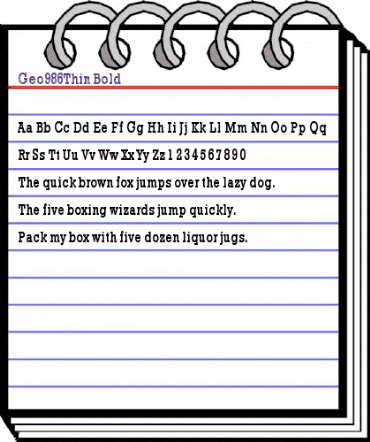 Geo986Thin Bold animated font preview Geo986Thin Bold animated font preview