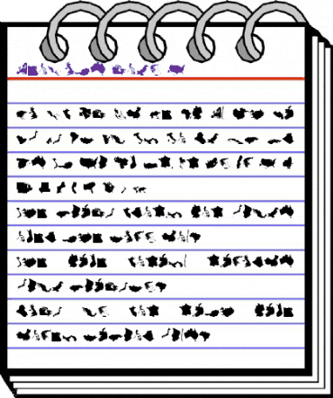 GeoBats Regular animated font preview GeoBats Regular animated font preview